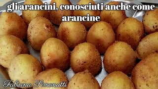 gli arancini conosciuti anche come arancine 🥧​🥮​ [upl. by Inavihs]