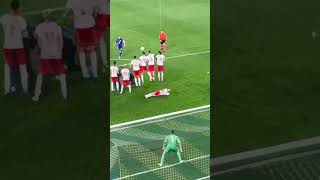 Luka Modrić Free Kick Goal footballsoccer soccer soccerball goals sportsball trending [upl. by Kyriako]