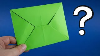 Sådan laver du en origamikonvolut  Nem Tutorial [upl. by Capello]