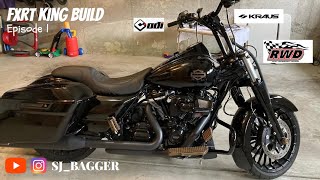 FXRT King Build Episode 1 RoadKingSpecial HarleyDavidson FXRTKing [upl. by Bowler]