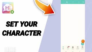 How To Set Your Character On SayHi Chat App [upl. by Dahsar]