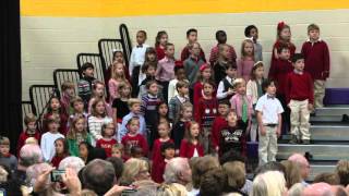 Lipscomb Academy Elementary School Grandparents Day December 17 2015 [upl. by Tevlev886]