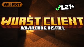 Wurst 1213  How To Get Wurst Hacked Client for Minecraft 1213 [upl. by Iow]