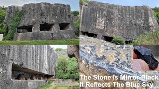 Worlds Largest Megaliths – Two Hour CloseUp Video Of Yangshan Quarry China Stone Is MirrorBlack [upl. by Avevoneg]