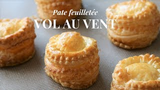 How To Make Vol Au Vent Shells  From puff pastry sheets [upl. by Einaffyt]