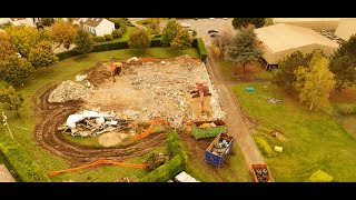 Destruction de la piscine municipale de Villepreux [upl. by Sturges224]