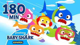 ❄️Este Invierno con Tiburón Bebé  Cuentos Infantiles  Canciones Infantiles  Baby Shark en español [upl. by Wilser]