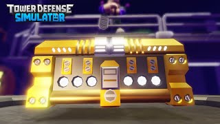 6th Golden Crate 🏆🥇  Tower Defense Simulator Roblox [upl. by Ailisab]