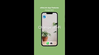 eWeLink app feature Change WiFi settings without repairing smarthome ewelink shorts [upl. by Inaja]