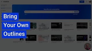 Bring Your Own Outlines Creating Intelligent Presentations with STORYD [upl. by Seale225]