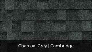 IKO Roof Shingle Colors – Charcoal Grey  Architectural  Cambridge [upl. by Lyall142]