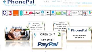 Mobile phone top up with PAYPAL O2 3 MOBILE VODAFONE AND MANY MORE [upl. by Hurd15]