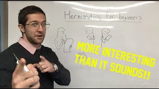 Intro to Hermeneutics in under 5 minutes [upl. by Lilybelle]