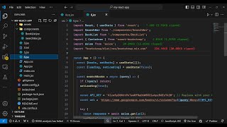Build a Reactjs Google Books API Web App to Build Book Search App in Bootstrap [upl. by Shaughn452]