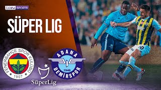 Fenerbahce vs Adana Demirspor  SÜPERLIG HIGHLIGHTS  040324  beIN SPORTS USA [upl. by Lindsy]