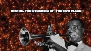 Cool Yule with lyrics sang by Louis Armstrong HD Audio [upl. by Ahsataj463]