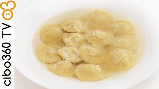 Anolini in brodo ricetta [upl. by Irotal586]