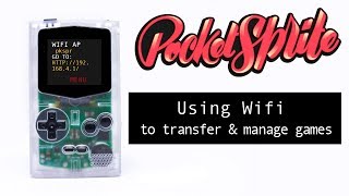 Pocketsprite  Using Wifi to transfer and manage games [upl. by Spada]