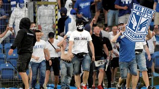 Lech Poznan Ultras BEST MOMENTS  Lech Poznan Fans Pyro Tifo amp More [upl. by Farron]