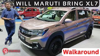 Waiting for Maruti XL7 to come to India Even we are Walkaround Review from Thailand [upl. by Zetana887]