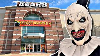 I Explored an Abandoned Sears Turned Into Spirit Halloween [upl. by Airtal]