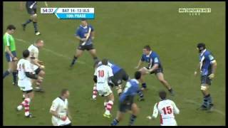 Heineken Cup Nevin Spence Try Bath v Ulster 18122010 [upl. by Seely696]