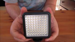 Must Have Camera Gear Pt2 Godox LED64 Lamp Awesome product [upl. by Salina]