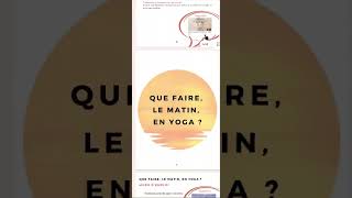 Faire du yoga sans prof et sans risques grâce à mon Ebook de lété [upl. by Botti351]