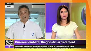 Durerile lombare diagnostic și tratament  Dr Ovidiu Grămescu  Spitalul Clinic SANADOR [upl. by Sheeb426]