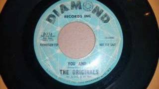 Rare doo wop  You and I  The Originals [upl. by Carline]