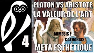 PLATON VS ARISTOTE  LART POUR LES ANTIQUES  METAESTHÉTIQUE [upl. by Eriam]