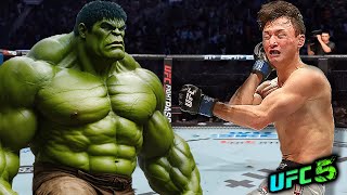 Dooho Choi vs Huge Goblin EA sports UFC 5 [upl. by Chemaram]