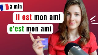 CEST ou IL EST  Français en 3 minutes [upl. by Calida]