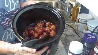 Kays Grape Jelly Meatballs [upl. by Loar]