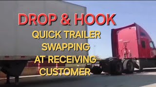 Heading Down To OlatheKSThe Art Of Swaping A TrailerDrop amp Hook [upl. by Demakis]