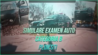 Simulare examen auto categoria B Ploiești [upl. by Piks]