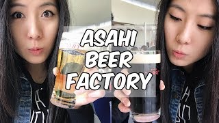 Lets go to the ASAHI BEER FACTORY  AforAlyce [upl. by Hardy]