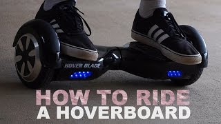 How To Ride A Hoverboard  Easy Way To Get On amp Off  DansTubeTV [upl. by Yragerg]