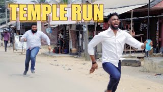 Living With Dad  Temple Run  Mark Angel Comedy [upl. by Ronaele]