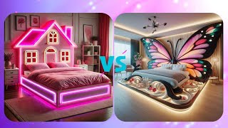 Lisa or Lena 💜💫🏡 Luxurious House Bedroom etc home decor choose luxury [upl. by Etep]