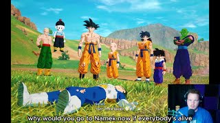 The Z Fighters Work Together and Defeat the Saiyans  Goku Timeline  Sparking Zero Walkthrough [upl. by Frantz]