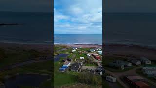 Miltonhaven Seaside Caravan Park  Saint Cyrus Montrose  Scotland shorts miltonhaven montrose [upl. by Aikar]