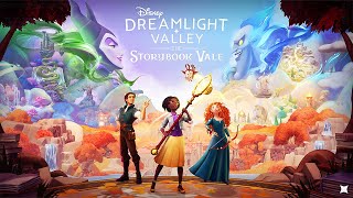 Venturing to Storybook Vale  NEW DLC in Disney Dreamlight Valley [upl. by Adlemy]