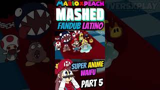 MARIO Y PEACH PERO SON ANIME WAIFU🍑 Pt5 fandub mario shorts [upl. by Allen934]