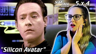 🖖Star Trek The Next Generation 5x4 Silicon Avatar REACTION [upl. by Lemar799]