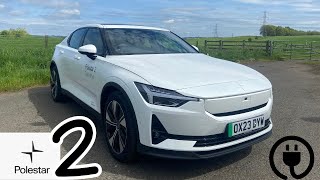 2024 Polestar 2 single motor long range Test Drive amp Review [upl. by Ahsatsan]