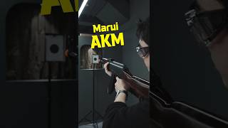 Marui AKM GBB airsoft gbb ak marui vfc shooting [upl. by Esyle]