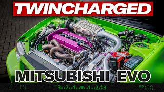 600HP Supercharged amp Turbocharged Mitsubishi EVO 5 How does it work  Capturing Car Culture [upl. by Sauer]