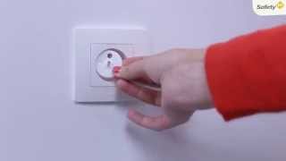 Safety 1st  How to use Euro outlet plugs with removal key safety accessory [upl. by Swen]