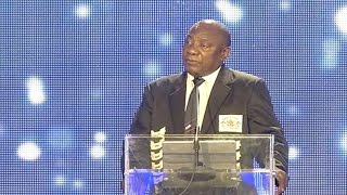 Deputy President Cyril Ramaphosa addresses the AdoptaSchool  Back to School function [upl. by Ecnerrat]